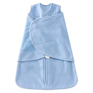 Halo Innovations Sleepsack Micro Fleece Swaddle Wrap - Baby Blue Small